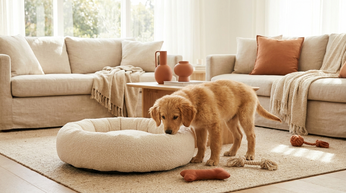 Primeros días con un cachorro en casa: checklist para no olvidar nada